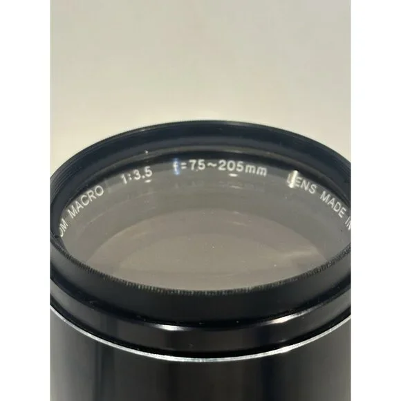 soligor Auto Zoom Macro Camera Lens 1:3.5 With Case